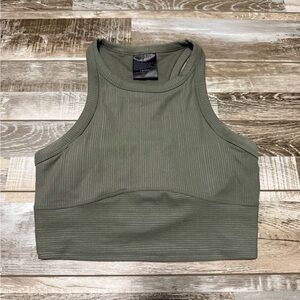 lululemon athletica Olive Green Tank Top